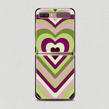 Latte Love Coffee Heart For Samsung Galaxy Z Flip 3 5G Shockproof Hard Shell Black Fashion Mobile Fundas Cover Phone Case Samsung Z Flip