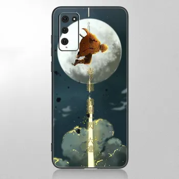 Чехол Anime Demon Slayer Zenitsu для Samsung Galaxy A12 A02S A22 A32 A52 A72 A71 A51 A41 A31 A21 A11 A50 A70 A10 A20S, черный чехол Samsung A02