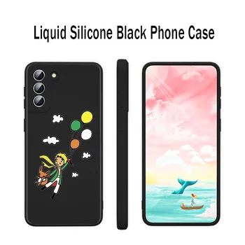 Little Prince Anime For Samsung Galaxy Note 20 10 S10 S21 S20 FE Ultra Plus Lite Pro 5G Phone Case Liquid Silicone Capa Samsung Note 10