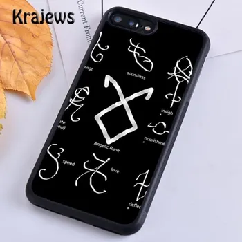 Мягкий чехол для телефона Krajews TV Series Shadowhunters для iPhone 14 5 SE 6s 7 8 plus XR XS 11 12 13 pro max Samsung S21 S22ultra iPhone 6plus