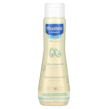 Mustela, Деликатный шампунь, для нормальной кожи, 200 мл (6,76 жидк. Унции)