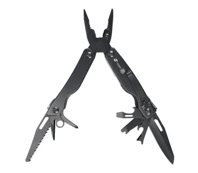 Мультитул Stinger MT-866B, сталь 3Cr13, 11 инструментов, нейлоновый чехол