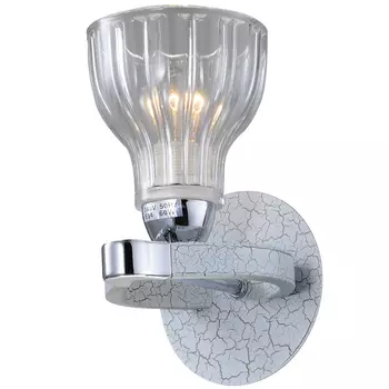 Настенное бра N-Light N-Light 411 411-01-11CWC chrome + white crack