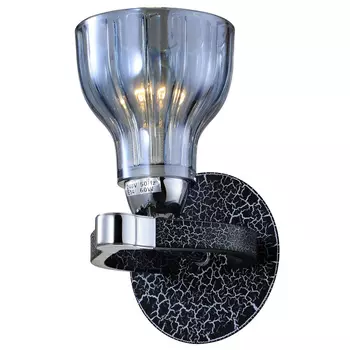 Настенное бра N-Light N-Light 411 411-01-61CBC chrome + black crack