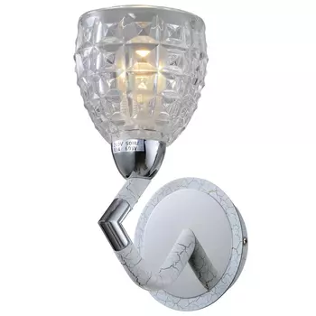 Настенное бра N-Light N-Light 412 412-01-11CWC chrome + white crack