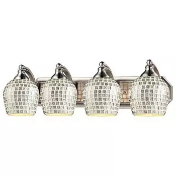 Настенное бра N-Light N-Light 570 570-4N-SLV Satin Nickel/Silver светильник Бра