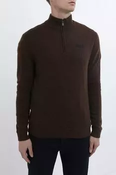 Пуловер с воротником на молнии Superdry