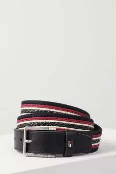 Ремень кожаный плетеный Tommy Hilfiger