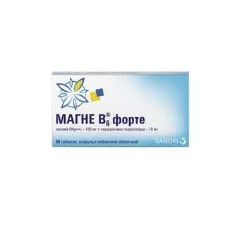 Магне В6 Форте таблетки 40 шт
