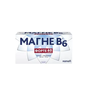 Магне В6 Форте таблетки 60 шт