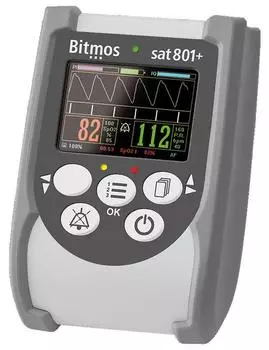 Пульсоксиметр портативный Bitmos Sat 801+