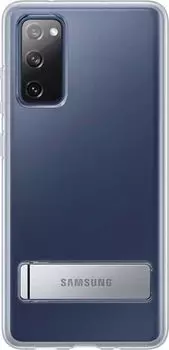 Чехол Samsung Clear Standing Cover для смартфона Samsung SM-A725 Galaxy A72, прозрачный (EF-JA725CTEGRU)