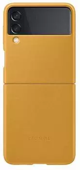 Чехол Samsung для смартфона Samsung Galaxy Z Flip3, поликарбонат, горчичный (EF-VF711LYEGRU)