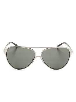 Солнцезащитные очки в оправе пилота Saint Laurent Eyewear, серый
