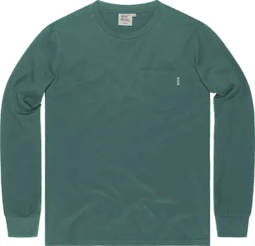Рубашка Vintage Industries Grant Pocket с длинным рукавом, зелено-синяя