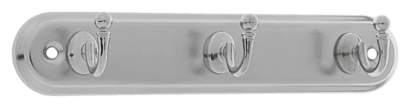Вешалка 3-х местная Kv103cp, цвет хром