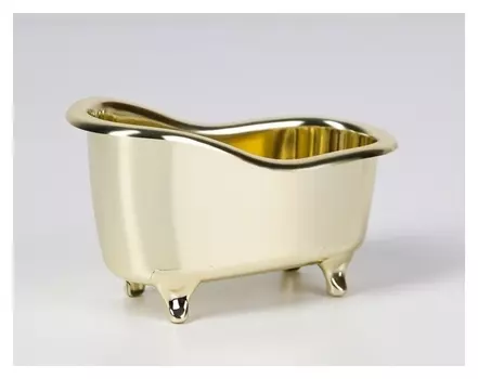 Ванночка декоративная Gold, 12 х 6 х 7 см
