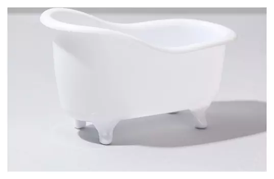Ванночка декоративная White, 12 х 6 х 7 см