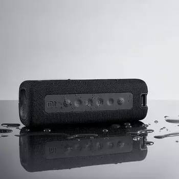 Портативная акустика Xiaomi Mi Portable Bluetooth Speaker 16W RU Чёрная QBH4195GL
