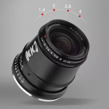Объектив TTArtisan 17mm F1.4 Micro 4/3 Чёрный A084B