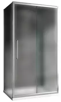 Душевой угол-ограждение «Abber» Schwarzer Diamant AG30150MH-S60M-S60M 150/60 прямоугольный матовый/хром без поддона
