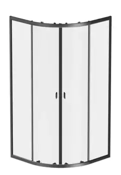 Душевой угол-ограждение «Am.Pm» X-Joy W88G-205-090BT64 90/90 прозрачный/чёрный без поддона