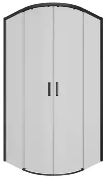 Душевой угол-ограждение «Ambassador» Queen Black 11011202 100/100 прозрачный без поддона