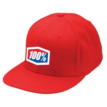 Бейсболка 100percent Essential J-Fit Flexfit, красный