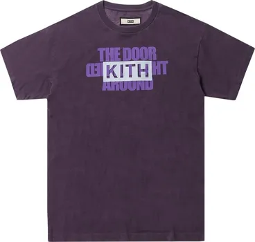 Футболка Kith World Tour Tee 'Purple', фиолетовый
