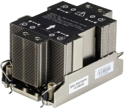 Кулер Supermicro SNK-P0078AP4 2U Active CPU Heat Sink, For 3rd Generation Intel Xeon Scalable Processors, Socket LGA4189