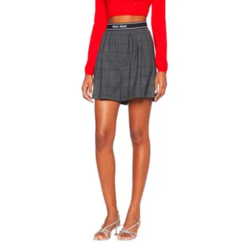 Повседневные шорты женские Slate Ash Miu Miu