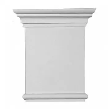 Капитель полиуретановая Decomaster DK-82211B 188x210x56 мм к пилястре DK-82210