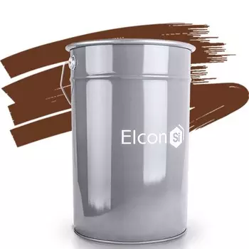Эмаль Термостойкая Elcon коричневая 0.8кг