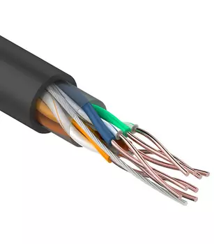 Кабель компьютерный витая пара Rexant UTP 4PR CAT5e 4х2х0.51 мм2