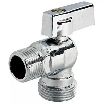 Кран шаровой Valtec угловой 1/2"x3/4" наружная резьба