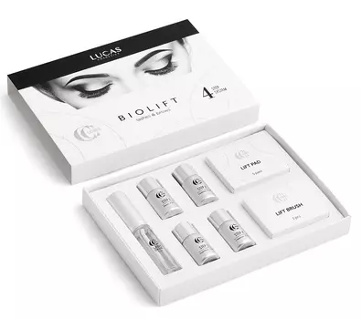 LUCAS' COSMETICS Набор для биозавивки ресниц и долговременной укладки бровей / BIOLIFT CC Lashes