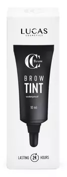 LUCAS' COSMETICS Тинт гелевый водостойкий для бровей, коричневый / CC Brow Tint brown 10 мл