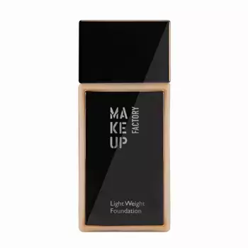 MAKE UP FACTORY Основа тональная, тон 15 натуральный / Light Weight Foundation 30 мл