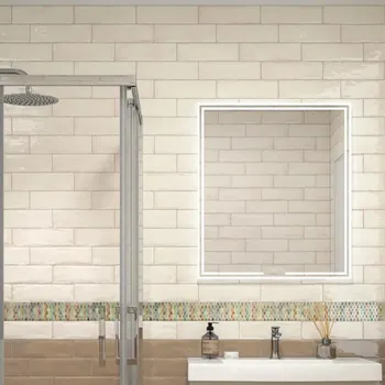 Плитка настенная Kerama Marazzi Монпарнас 8.5x28.5 см 1.07 м глянцевая цвет светло-бежевый