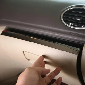 My Good Car из нержавеющей стали, украшение для перчаточного ящика автомобиля, наклейка на крышку перчаточного ящика для Ford Focus 2 MK2 2005-2011 Stainlessste silver