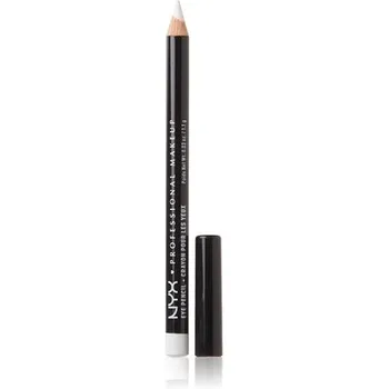 Косметический тонкий белый карандаш для глаз, Nyx