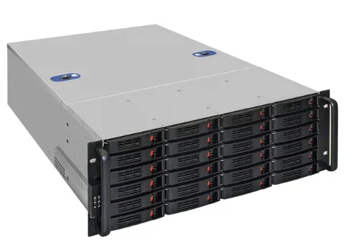 Корпус серверный 4U Exegate Pro 4U660-HS24 EX293583RUS RM 19", высота 4U, глубина 660, БП 1200ADS, 24xHotSwap, USB