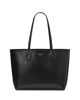 Большая кожаная сумка-тоут Bleecker kate spade new york, цвет Black
