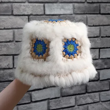 Women s Winter Thick Warm Beanies Rabbit Lion Awakening Cap Girls Cute Outdoor Winter Skullies Beanies Cap New One Size чёрный