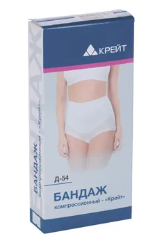 Бандаж Крейт Д-54 компрессионный р 6, бежевый