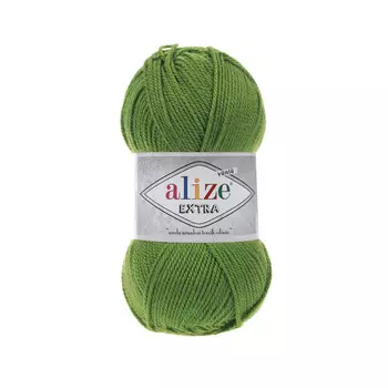 Пряжа ALIZE 'EXTRA' 100гр. 220м (100% Aкрил) (210 зеленый)