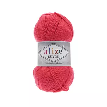 Пряжа ALIZE 'EXTRA' 100гр. 220м (90% Aкрил - 10% Шерсть) (661 коралловый)