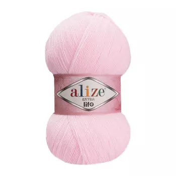 Пряжа ALIZE 'EXTRA LIFE' 100гр. 480м (100% Акрил) (929 пудра)