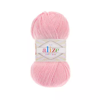 Пряжа ALIZE 'HAPPY BABY' 100гр. 350м (65% Aкрил - 35 % Полиамид) (340 пудра)