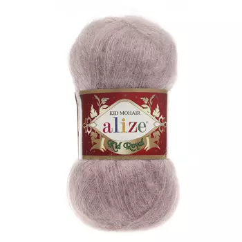 Пряжа ALIZE 'Kid royal' 50г, 500м (62%кид мохер, 38%полиамид) ТУ (541 норка)